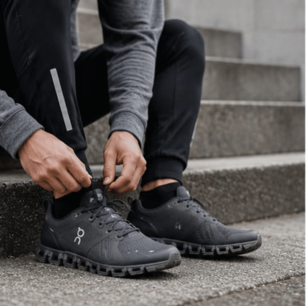Men's Black Running Shoes