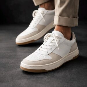 Men's White Casual Sneakers