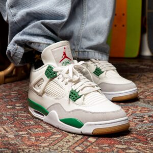 White Green Men's Sneakers
