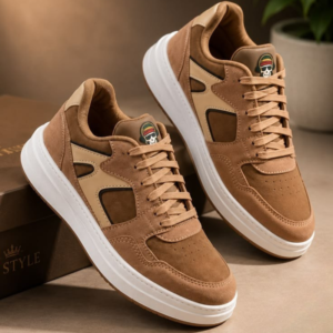 Men's Brown Casual Sneakers