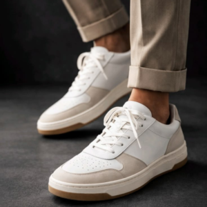 Men's White Casual Sneakers