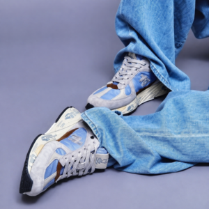 Light Blue Casual Sneakers