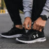 Men's Black Running Sports Shoes