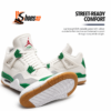 White Green Men's Sneakers
