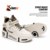 Men's White High Top Sneakers