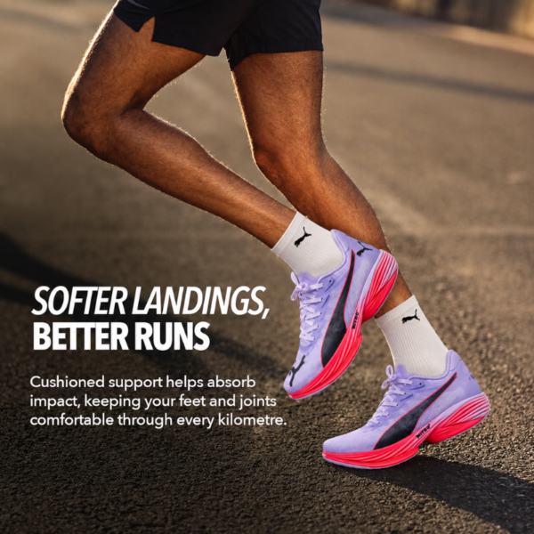 Men's Lavender Running Sports Shoes