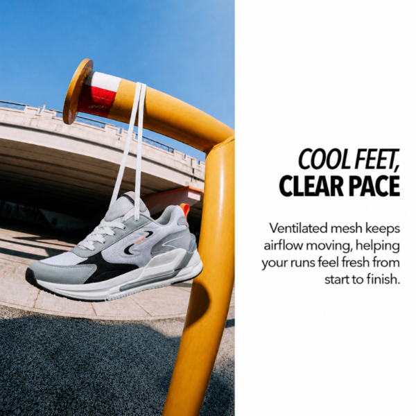 Men's Grey Sports Shoes