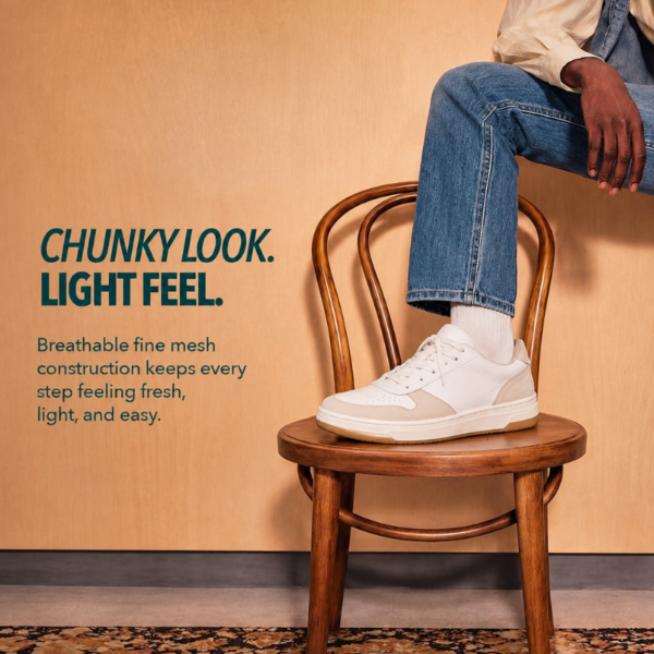 Men's White Casual Sneakers