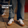 Men's White Black Casual Sneakers