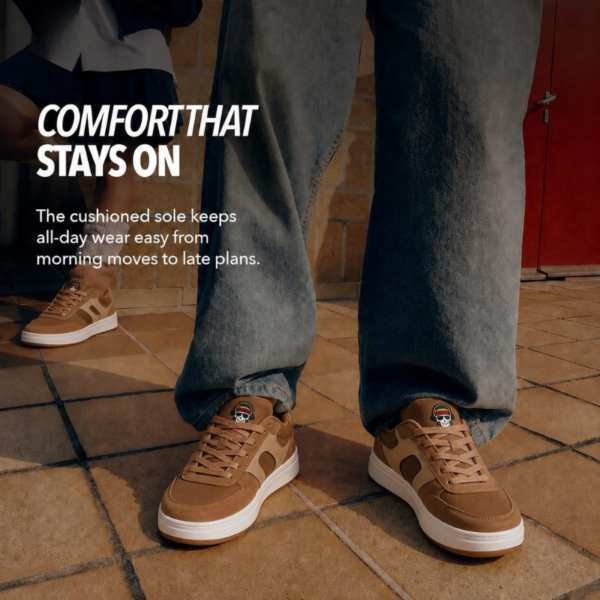 Men's Brown Casual Sneakers