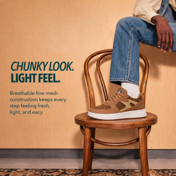 Men's Brown Casual Sneakers