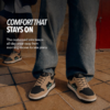Men's Beige & Black Casual Sneakers