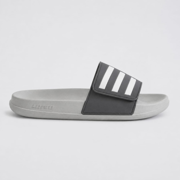 Men's Grey Slides