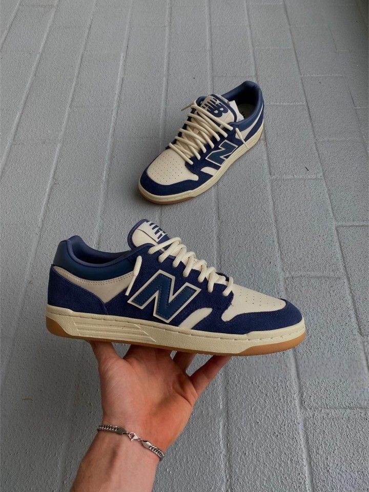 Men's Blue White Casual Sneakers