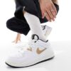 Men's White Gold Sneakers